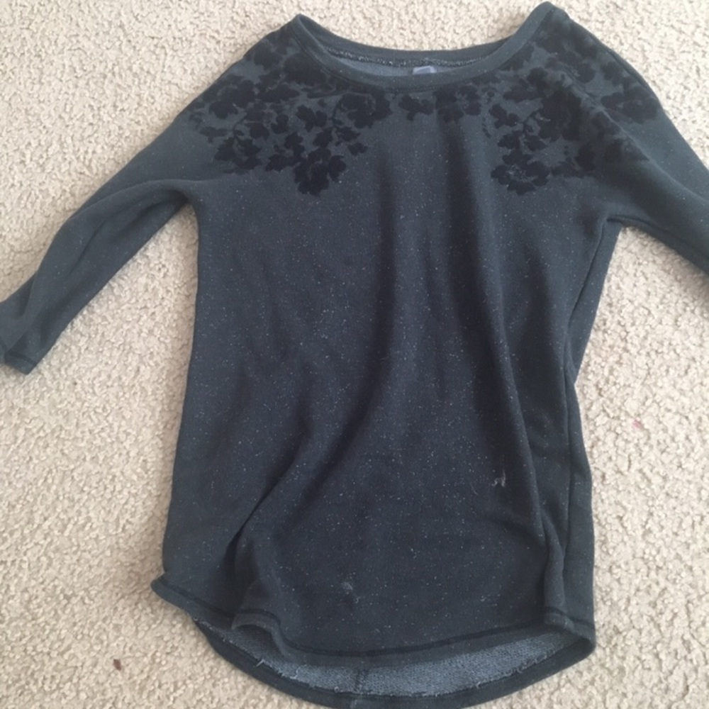Aerie velvet 3/4 sleeve